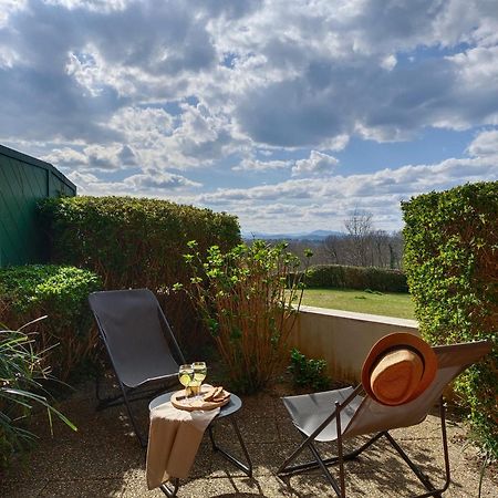 T1 Bis Avec Piscine Vue Golf Et Montagnes Apartment อาร์กองส์ ภายนอก รูปภาพ
