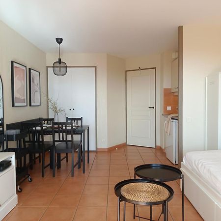 T1 Bis Avec Piscine Vue Golf Et Montagnes Apartment อาร์กองส์ ภายนอก รูปภาพ